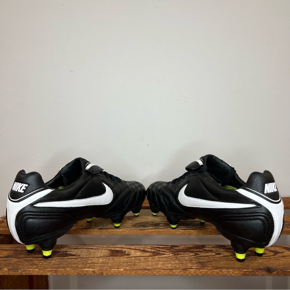NEW Nike Tiempo Legend III SG Black Soccer Cleats Kangaroo Leather US 5.5 - Picture 6 of 12